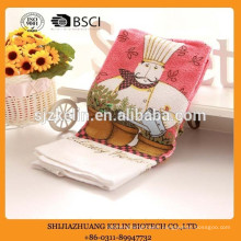 wholesale alibaba terry cotton christmas gift cook pattern screen printed kitchen tea towel